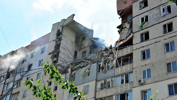 Взрыв в девятиэтажном доме в Николаеве