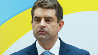 Директор департамента информполитики МИД Украины Евгений Перебийнис