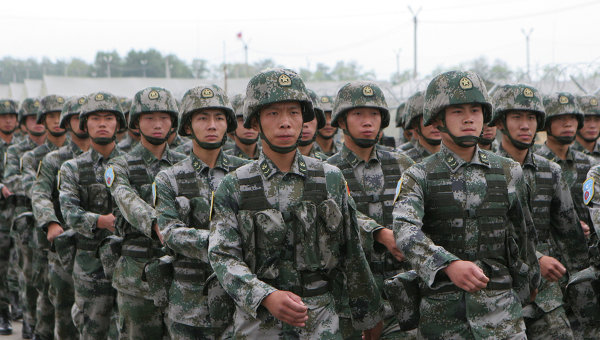 Китайские военные. Архивное фото