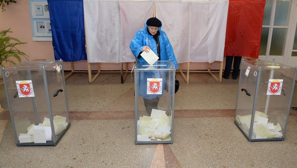 Голосование в Крыму. Архивное фото