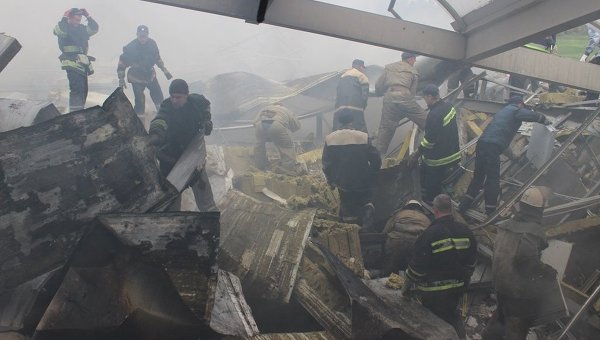 Взрыв на заправке под Киевом. 22.04.2014 г.
