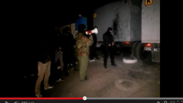 Ситуация в Мариуполе. Скриншот видеозаписи с хостинга YouTube