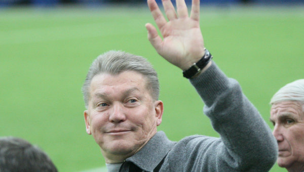 Главный тренер сборной Украины по футболу Олег Блохин 