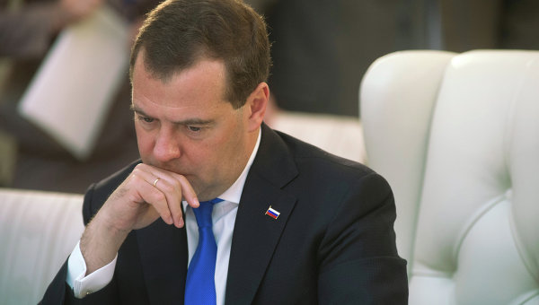Дмитрий Медведев на заседании Совета глав правительств СНГ в Минске
