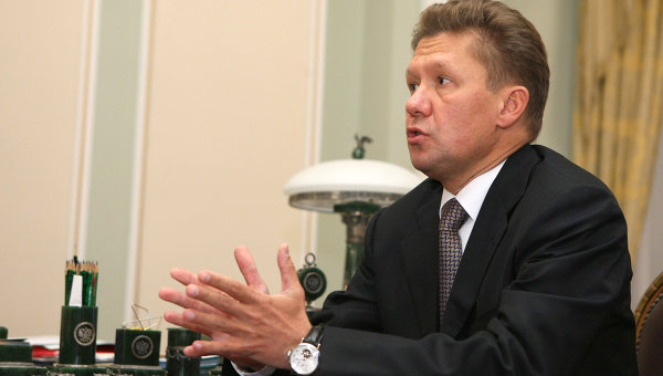 Глава ОАО Газпром Алексей Миллер