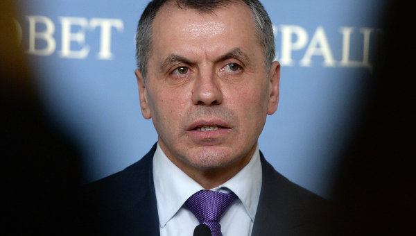 Председатель Верховного совета Крыма Владимир Константинов