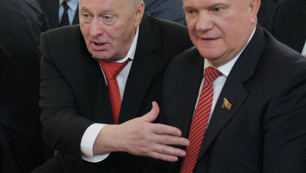Владимир Жириновский и Геннадий Зюганов
