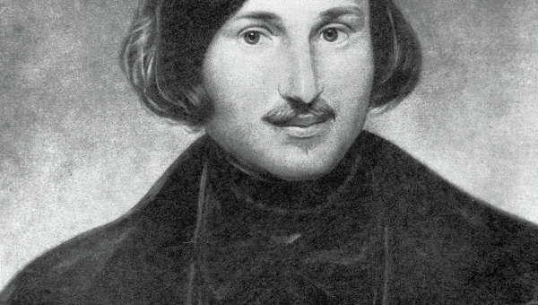 Портрет писателя Николая Гоголя работы Федора Моллера