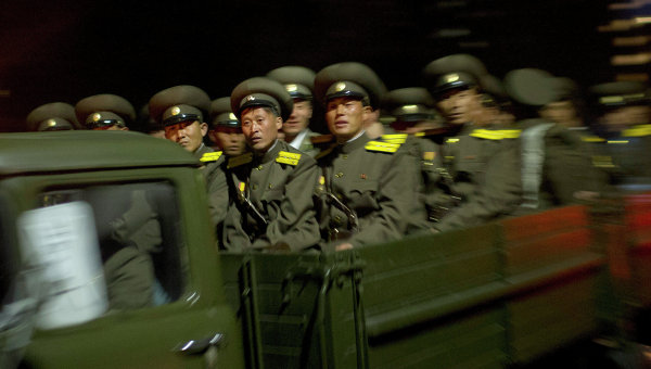 Военнослужащие армии КНДР. Архивное фото