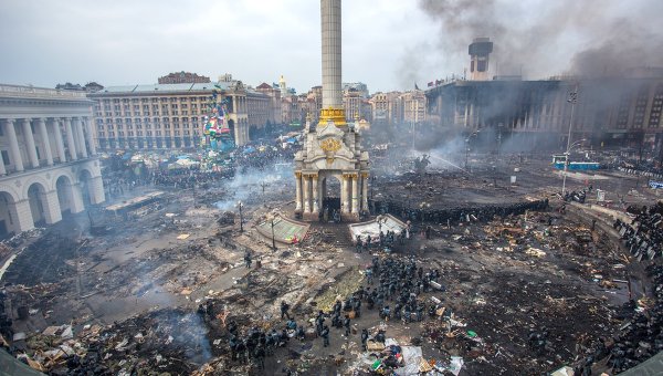 Ситуация в Киеве, архивное фото