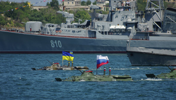 Парад к Дню ВМФ и Дню Флота Украины в Севастополе