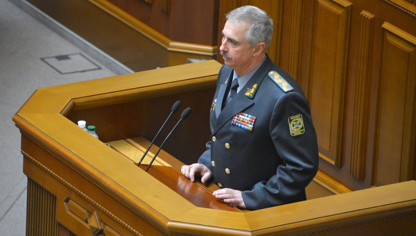 Глава Минобороны Украины Михаил Коваль