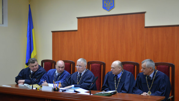 Судьи ВАСУ во время рассмотрения дела по Турчинову