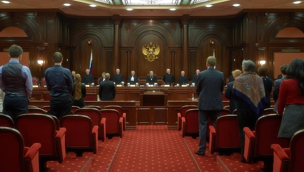 Заседание Конституционного суда РФ. Архивное фото