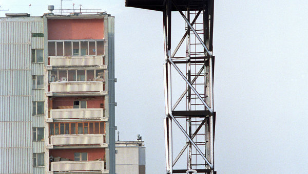 Антенны на здании ВГТРК на улице Ямского поля