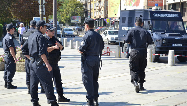 Сотрудники болгарской полиции