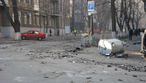 Улица в центре Киева