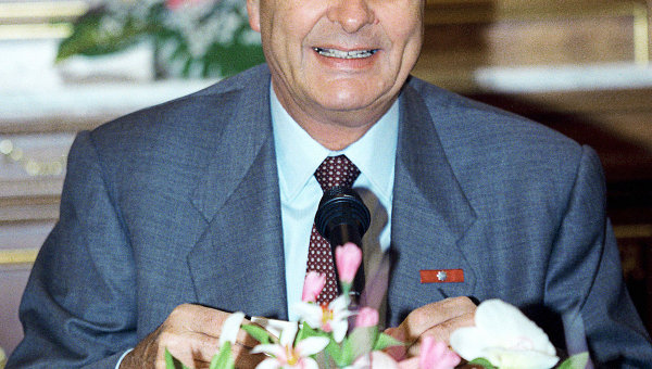 Экс-президент Франции Жак Ширак. Архивное фото