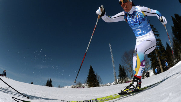 Олимпиада 2014. Лыжные гонки. Шарлотта Калла (Швеция)