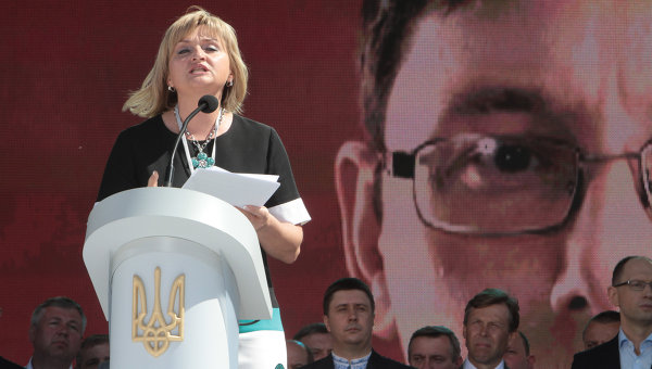 Жена экс-главы МВД Юрия Луценко Ирина
