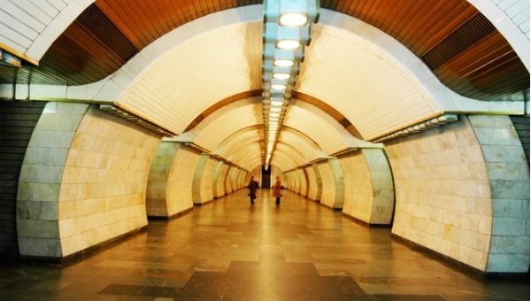 Станция Киевского метрополитена Печерская