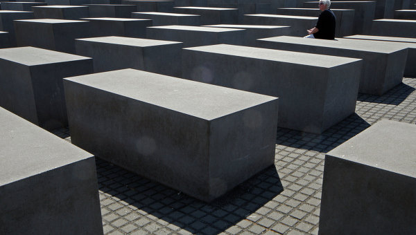 Мемориал памяти жертв Холокоста в Берлине.