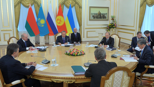 Заседании Высшего Евразийского экономического совета