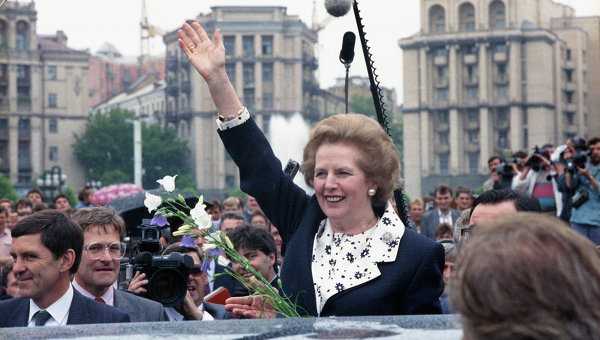 Рабочий визит в СССР премьер-министра Великобритании Маргарет Тэтчер