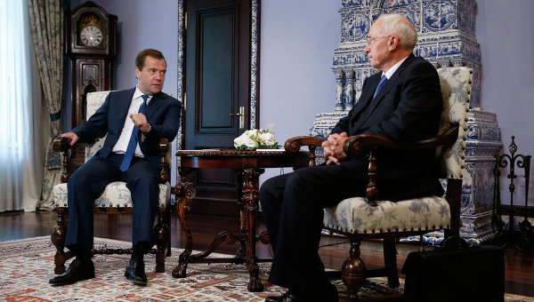Встреча Дмитрия Медведева и Николая Азарова