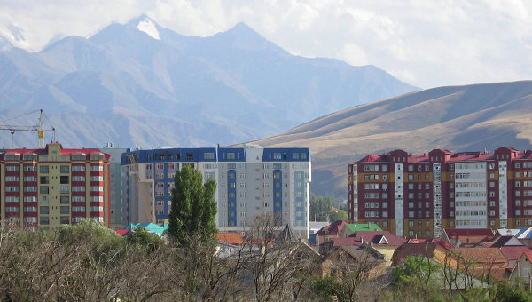 Город Бишкек, архивное фото
