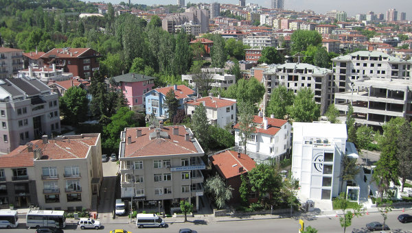 Вид на Анкару, архивное фото