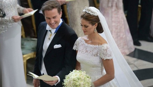 Свадьба шведской принцессы Мадлен и финансиста Кристофера О'Нила