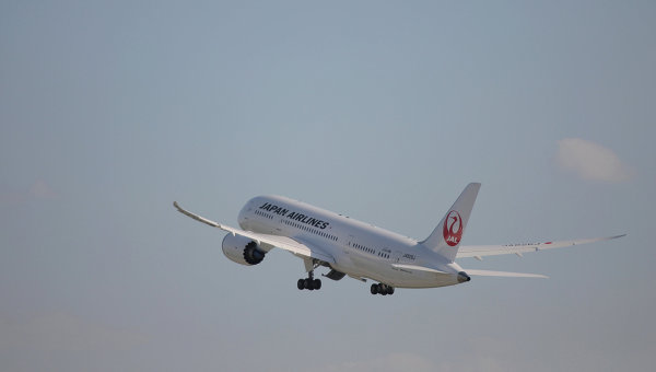 Самолет авиакомпании Japan Airlines
