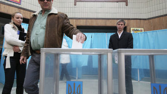 Голосование на выборах в Украине