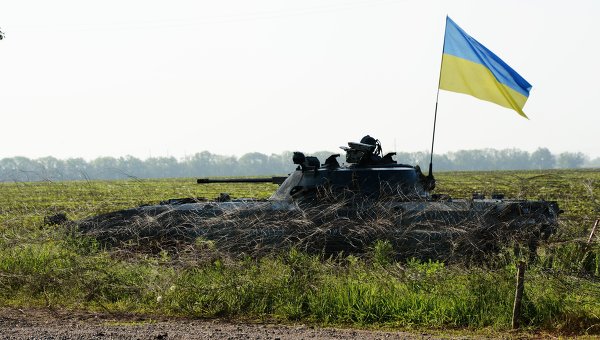 Блокпост Вооруженных сил Украины
