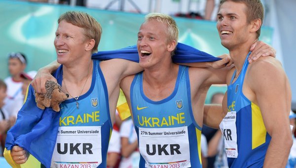 Универсиада. Легкая атлетика. Сборная Украины - золото