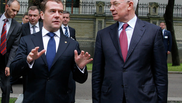 Рабочий визит Д.Медведева на Украину
