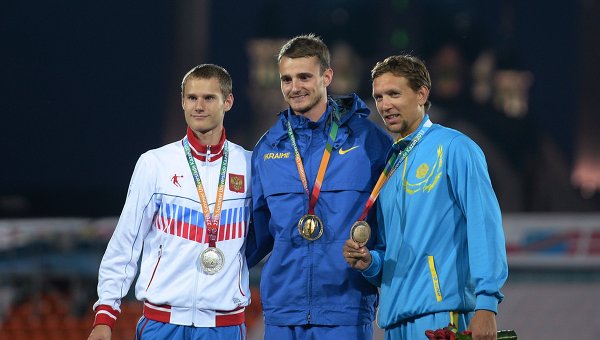 Универсиада. Легкая атлетика. Виктор Кузнецов (Украина) - золото