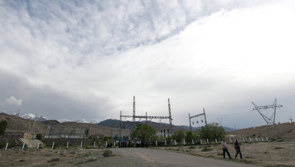 Беспорядки в Киргизии - электрическая подстанция Кумтора