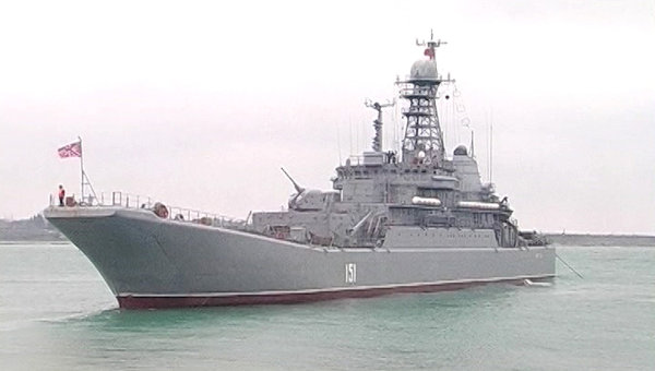 Военные учения Черноморского флота РФ