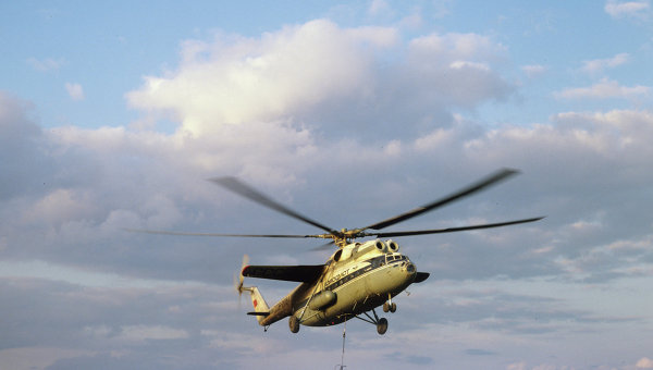 Вертолет Ми-6 с грузом