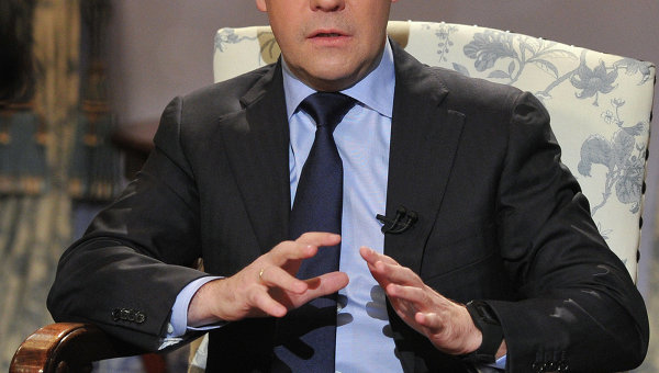 Д.Медведев дал интервью представителям французских СМИ