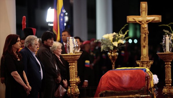 Прощание с Уго Чавесом