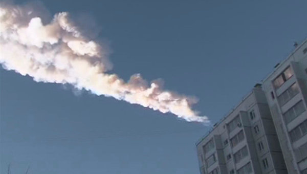 Падение метеорита под Челябинском