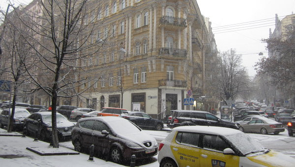 Киев, первый снег