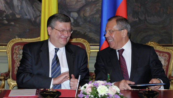 Встреча министров иностранных дел России и Украины в Москве