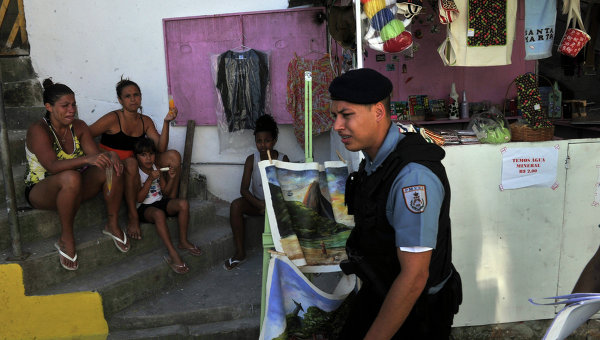 Полиция в Бразилии. Архивное фото