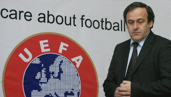 Президент УЕФА Мишель Платини