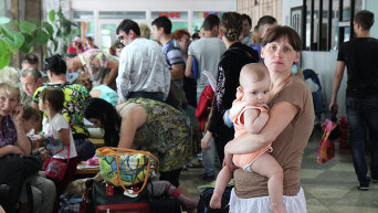 Беженцы из Юго-Востока Украины