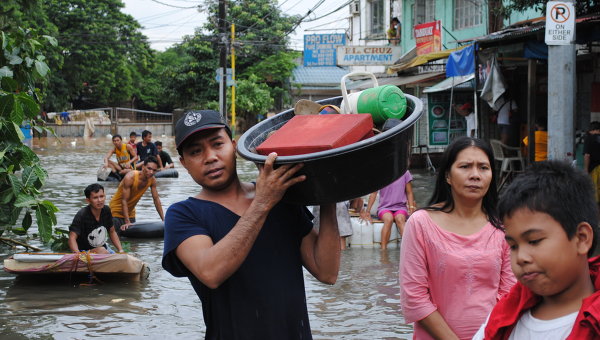 Наводнение на Филиппинах. Архивное фото